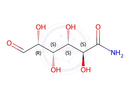 Chemical structure of D-Glucuronic acid amide