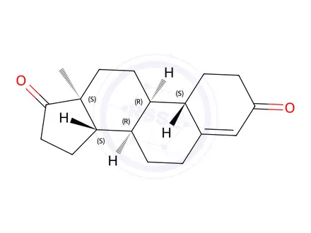 Chemical structure of Progesterone Impurity 39
