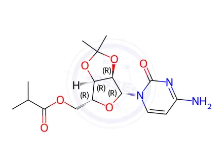 Chemical structure of MolnupiravirImpurity10