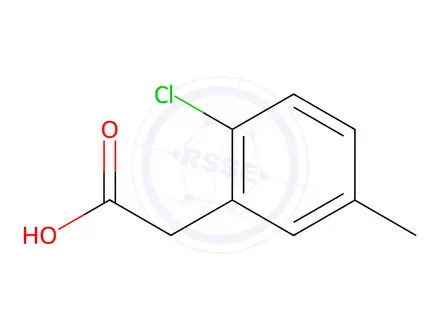 Chemical structure of (2-Chloro-5-methylphenyl)acetic acid