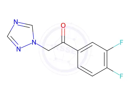 Chemical structure of Voriconazole Impurity 186