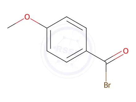 Chemical structure of 4-Methoxybenzoyl Bromide