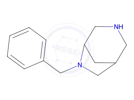 Chemical structure of 6-benzyl-3,6-diazabicyclo[3.2.1]octane