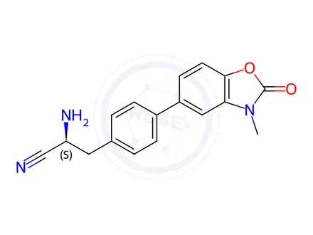 Chemical structure of Brensocatib Impurity 8
