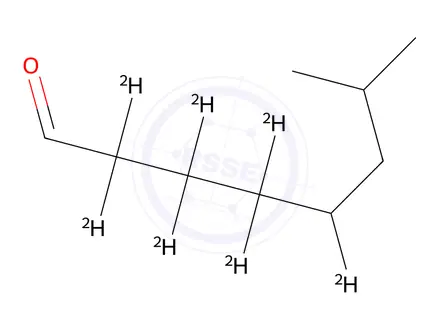 Chemical structure of 7-Methyloctanal-d7