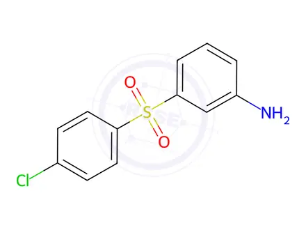 Chemical structure of 3-((4-Chlorophenyl)sulfonyl)aniline