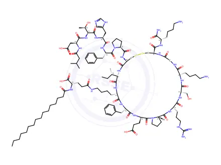Chemical structure of Rusfertide