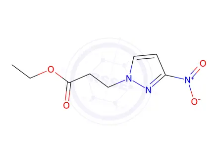 Chemical structure of Ethyl 3-(3-nitro-1h-pyrazol-1-yl)propanoate