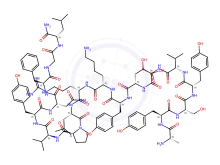 Chemical structure of ALLATOSTATIN B2