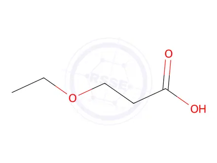 Chemical structure of 3-Ethoxypropanoic acid