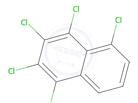 Chemical structure of Halowax 1013 10 μg/mL in Cyclohexane