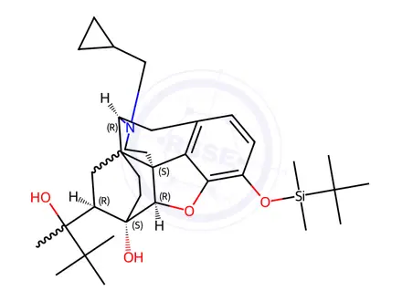Chemical structure of Buprenorphine Impurity 25