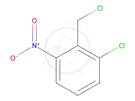 Chemical structure of 1-Chloro-2-(chloromethyl)-3-nitro-benzene