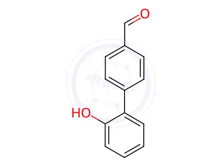 Chemical structure of 2-(4-Formylphenyl)phenol