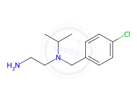 Chemical structure of N1-(4-chlorobenzyl)-N1-isopropylethane-1,2-diamine