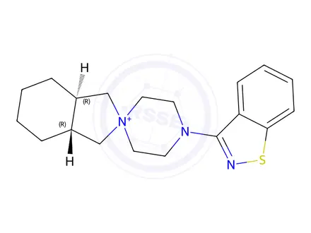 Chemical structure of Lurasidone Hydrochloride Impurity 14 Monomer