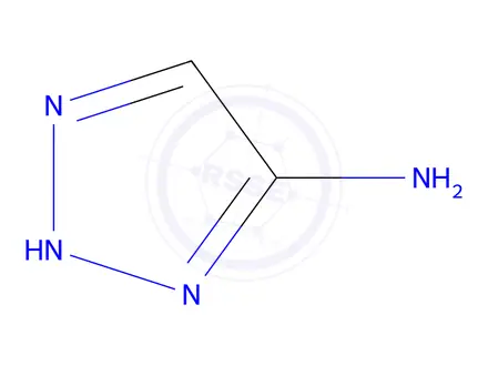 Chemical structure of 1H-1,2,3-Triazol-4-amine