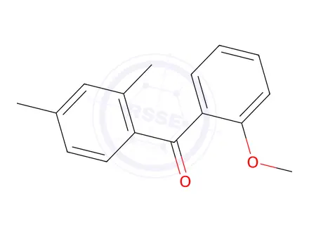 Chemical structure of 2,4-Dimethyl-2-methoxybenzophenone