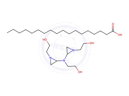 Chemical structure of stearic acid, monoester with 2,2'-[[(2-hydroxyethyl)imino]bis(ethyleneimino)]diethanol