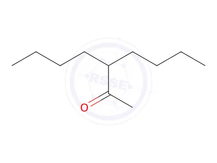 Chemical structure of 3-Butyl-2-heptanone