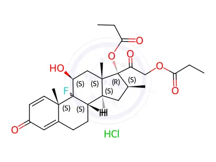 Chemical structure of Dexamethasone EP Impurity B Hydrochloride
