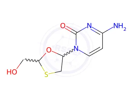 Chemical structure of Lamivudine EP Impurity B (Racemic)