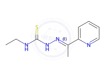 Chemical structure of METHYL2-PYRIDYLKETONE4-ETHYL-3-THIOSEMICARBAZONE