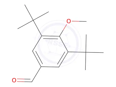 Chemical structure of 3,5-Di-tert-butyl-4-methoxybenzaldehyde