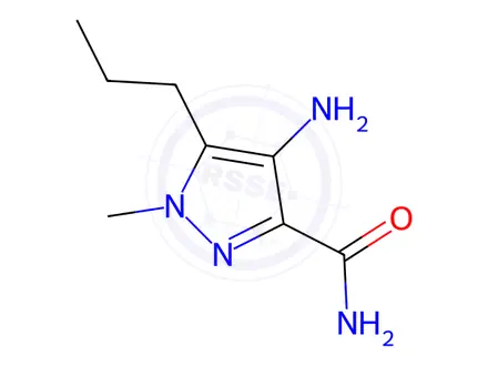 Chemical structure of Sildenafil Impurity 67