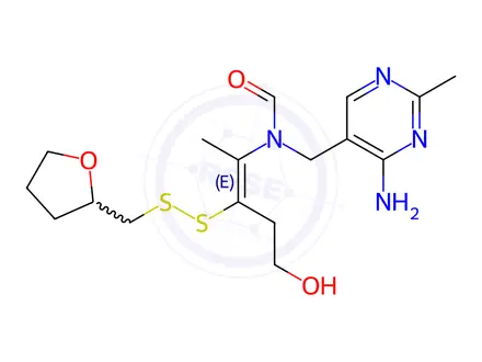 Chemical structure of Fursultiamine