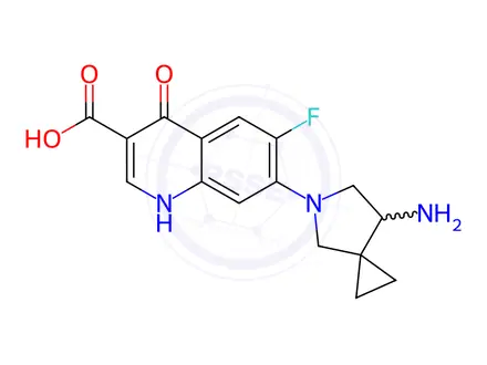 Chemical structure of Sitafloxacin Impurity V