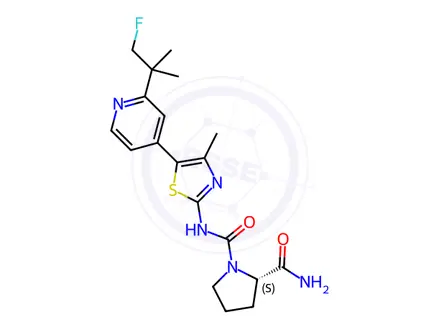 Chemical structure of Alpelisib Impurity 62