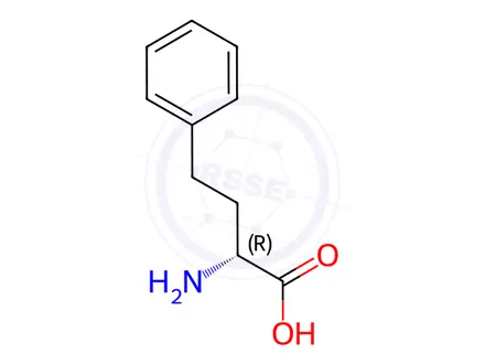 Chemical structure of D-Homophenylalanine