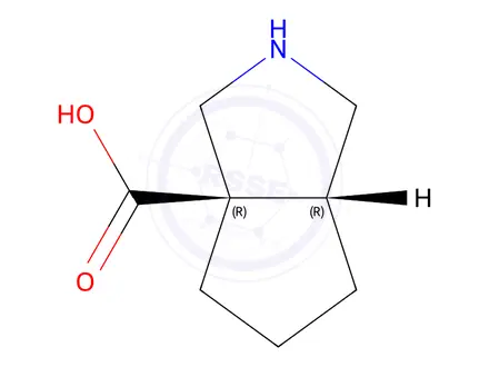 Chemical structure of Rac-(3ar,6ar)-octahydrocyclopenta[c]pyrrole-3a-carboxylic acid