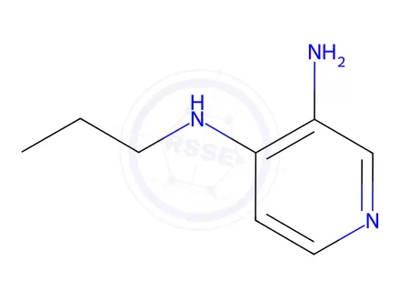 Chemical structure of n4-Propylpyridine-3,4-diamine