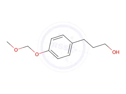 Chemical structure of 3-(4-(Methoxymethoxy)phenyl)propan-1-ol