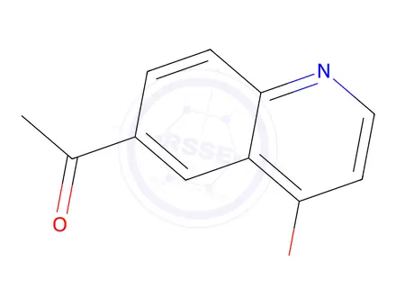 Chemical structure of 1-(4-hydroxyquinolin-6-yl)ethan-1-one