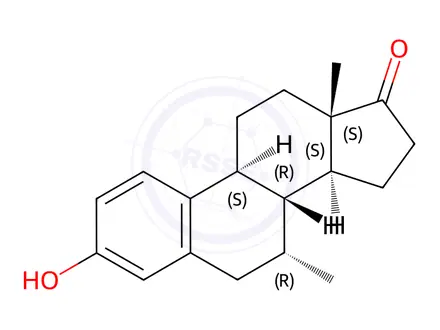 Chemical structure of Almestrone