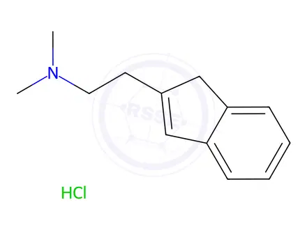 Chemical structure of Dimetindene EP Impurity B (HCl)