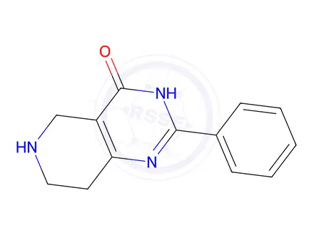 Chemical structure of 2-Phenyl-5,6,7,8-tetrahydropyrido[4,3-d]pyrimidin-4(3H)-one