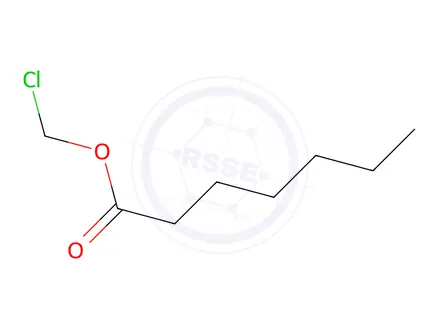 Chemical structure of Chloromethyl heptanoate