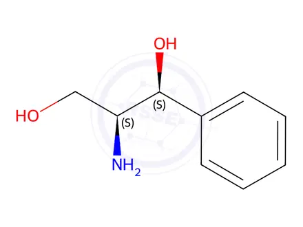 Chemical structure of (1S,2S)-(+)-2-Amino-1-phenyl-1,3-propanediol