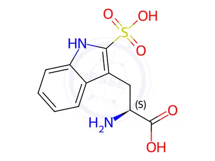 Chemical structure of 2-sulfo Tryptophan