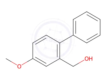 Chemical structure of (4-Methoxy-[1,1'-biphenyl]-2-yl)methanol