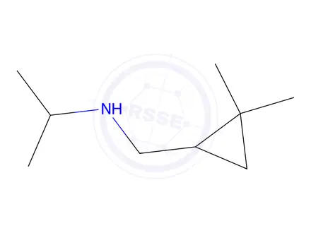 Chemical structure of [(2,2-dimethylcyclopropyl)methyl](propan-2-yl)amine