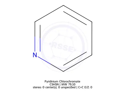 Chemical structure of Pyridine