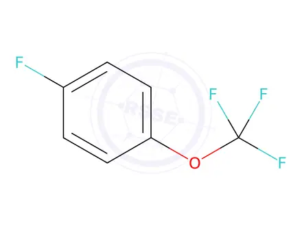 Chemical structure of 1-Fluoro-4-(trifluoromethoxy)benzene