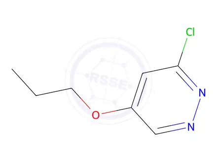 Chemical structure of 3-chloro-5-propoxypyridazine
