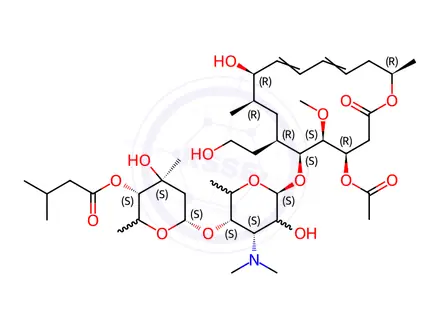 Chemical structure of Josamycin EP Impurity B