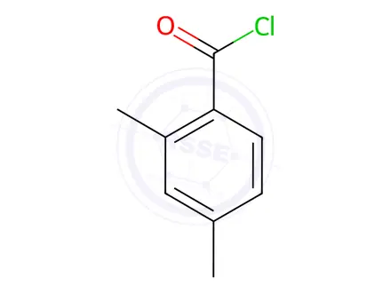 Chemical structure of 2,4-Dimethylbenzoyl Chloride